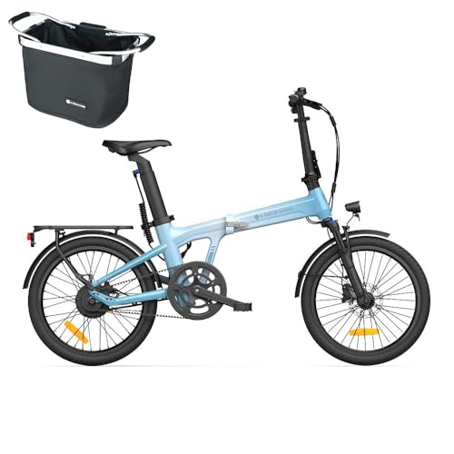 A Dece Oasis ADO E-Bike Air 20 Pro E-Fahrrad Faltbar, klapprad Riemenantrieb,Citybike (Air 20 Ultra (3-Speed), Farbverlauf)