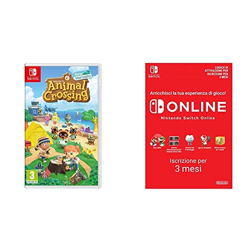 Nintendo Animal Crossing: New Horizons & 90 Giorni Switch Online Membri (Individual) Codice download