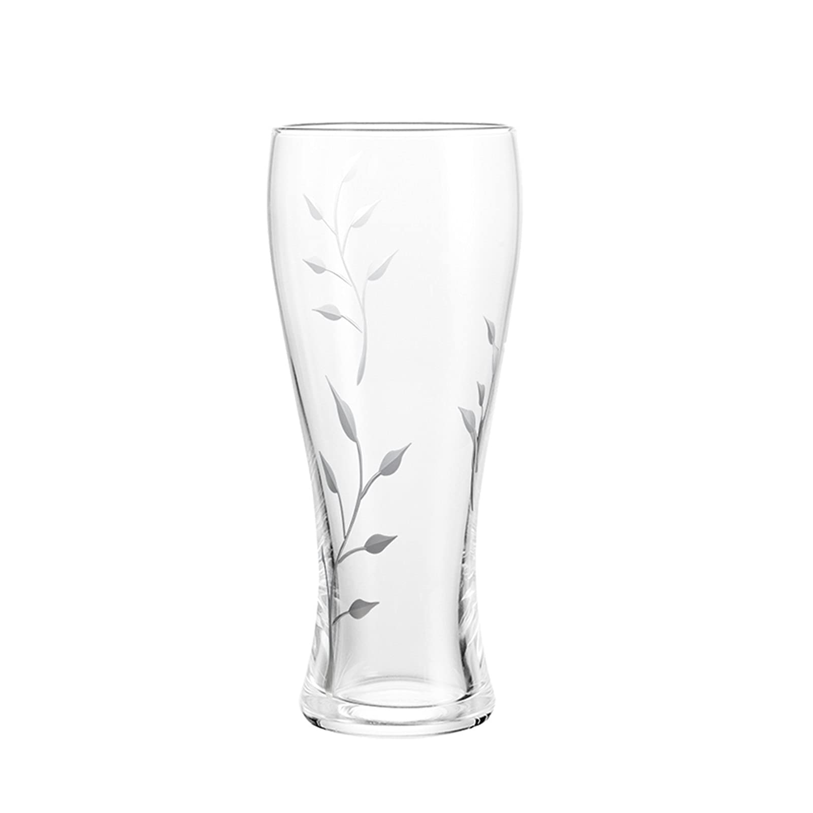 Jarras de cerveza de cristal de 18 oz apilables para el congelador