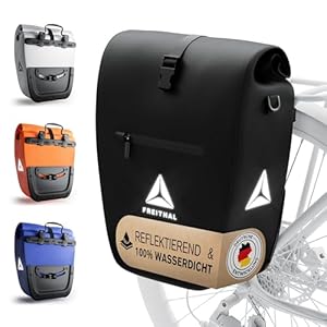 FREITHAL FT-TV1000 Wasserdichte Gepäckträgertasche Schwarz 27L