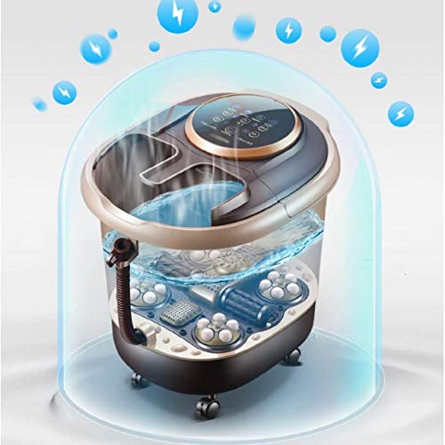 Masajeador eléctrico para spa de pies con barril calefactor miniatura 2