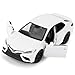 RMZ City 1:36 Camry XSE Car Model, Diecast Pull Back Model Toy Car, Doors Open, Collection Kids Toy for Aged 3 and up, Gift White