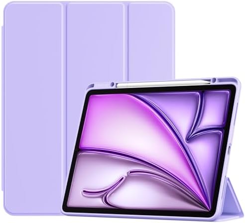 ProCase Hülle mit Stifthalter für iPad Air 13 Zoll M4/M3/M2 (2026/2025/2024), Dreifache Schutzhülle Case für 13" iPad Air, Schutzhülle Case Cover für iPad Air 13, Auto Wake/Sleep -