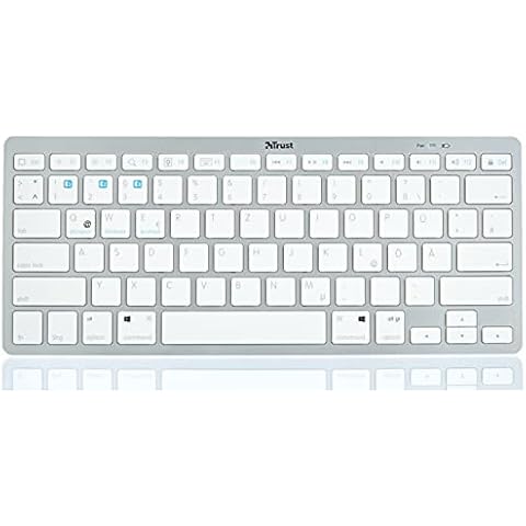 Teclado Nado DE Qwertz inalámbrico Trust 23747 Cover