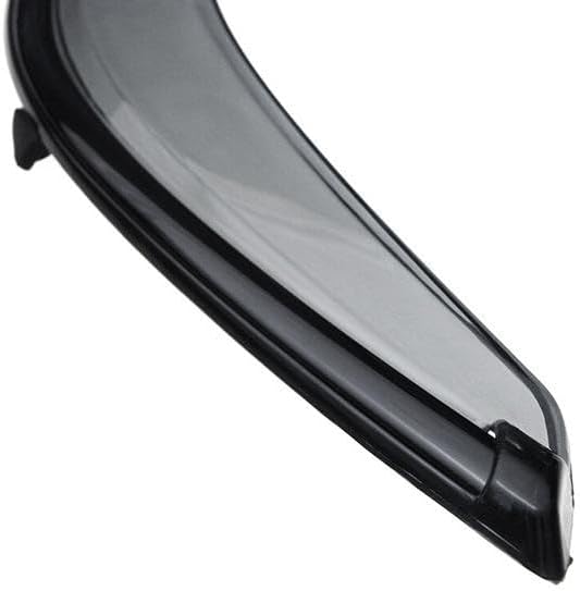 WellVisors Window Visors Wind Deflectors Compatible with Mazda 2003-2008 Mazda 6 Mazda6 Sedan with Black Trim Rain Guards 3-847MZ007
