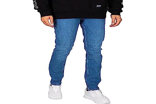 Dr Denim Clark Jeans, Luz de escombros usada, 28W/32L para Hombre