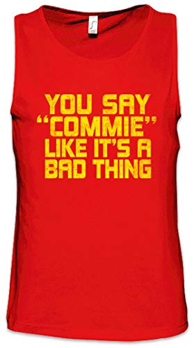 Camiseta sin mangas You Say Commie Hombre estilo urbano casual