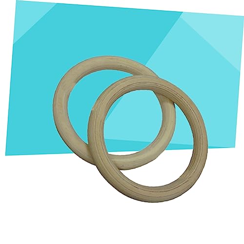 Anillas Gymnastics Fitness en Madera Khaki miniatura 7
