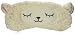 Ayygift Lambs Wool Patch Eye Mask Cute Plush Sheep Sleeping Eye Cover Blinder