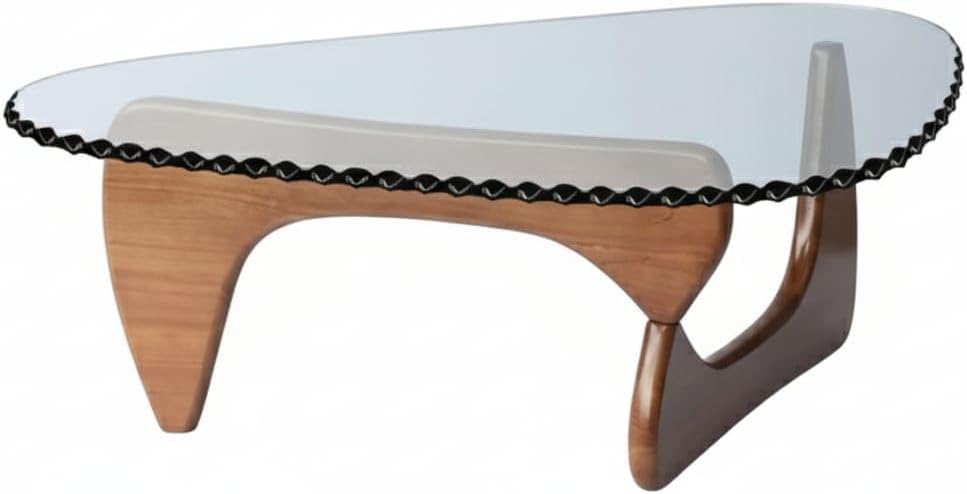 Custom Cut to Size Triangle Glass Table Top - 3/8" Thick - Gemstone Polished Edge