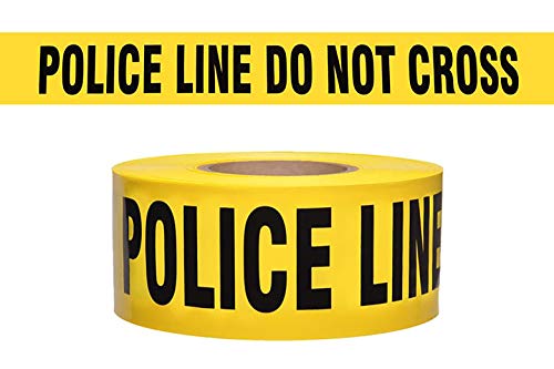 Swanson Tool Co., Inc 3" x 1000' 3 mil Barricade Tape Police Line Do Not Cross