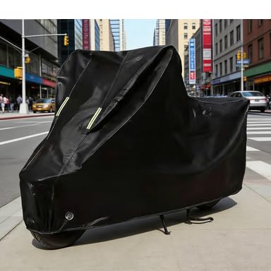 XIYUANFA Telo Coprimoto per Honda NC750X NC750 X, Ciclomotori Copertura Motocicletta Copertura Teli Coprimoto Moto Copertura Motocross Copertura,Black-L