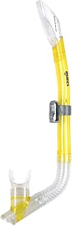 MARES Junior Gator Splash Snorkel with Semi-Dry Top and Anti-Splash Technology, Silicone Mouthpiece, Drain Valve for Immediate Cleaning - 411525