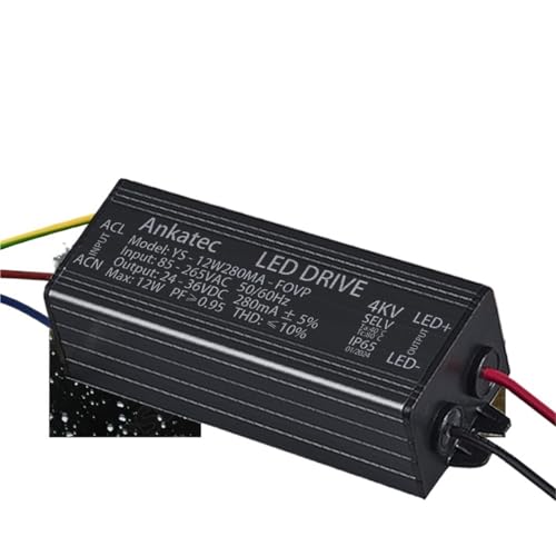 Transformateur LED DC 24-36V 12W stable pour éclairage domestique quotidien