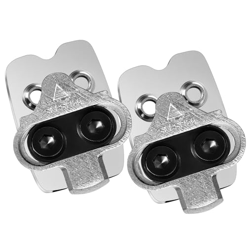 NAACOO Bike Cleats Compatible with Shimano SPD SM-SH56 Cleats - Spinning Peloton Indoor Cycling Clips & Mountain MTB Bike Bicycle Cleat Set Easy Off(SH56)