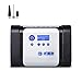 Produktbild EWQG-Pfanne 12V 150W Digital Luftkompressor Bewegliche Luft Elektrischer Kompressor mit LED-Licht, Digital-Manometer für Automobile Bike Motorrad Basketball Inflatables (Farbe : Silver)