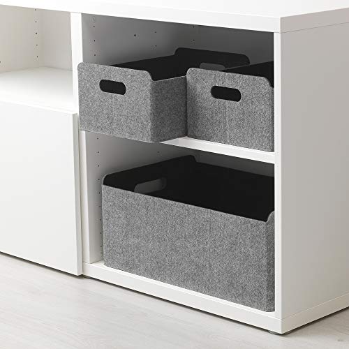 Boîte ProTuning BESTÅ compacte et rigide pour organiser le salon