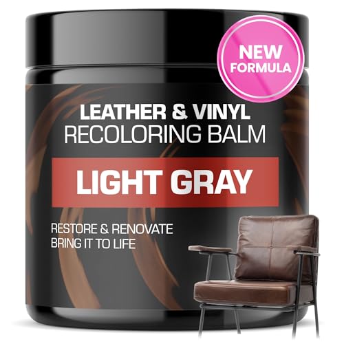 Image of FORTIVO Leather Recoloring Balm, Color Restorer, Scratch Remover, Couch Paint and Repair, Leather Balm for Couches