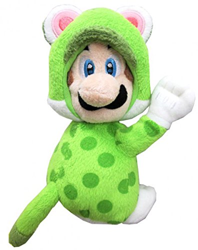 Preisvergleich Produktbild Nintendo Plüschfigur Luigi Katze Handmagnet (19cm)