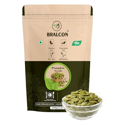 Image of BRALCON Seeds Combo of Chia, Watermelon, Pumpkin, Sunflower, Flax Seeds - 500g (5 x 100g Each Pack) | Unroasted Mix Seeds for eating with Omega 3 and rich in Fiber, Protein for Weight Loss