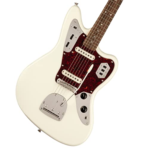 Squier Classic Vibe '60s Jaguar Electric Guitar - Olympic White, Sweetwater Exclusive