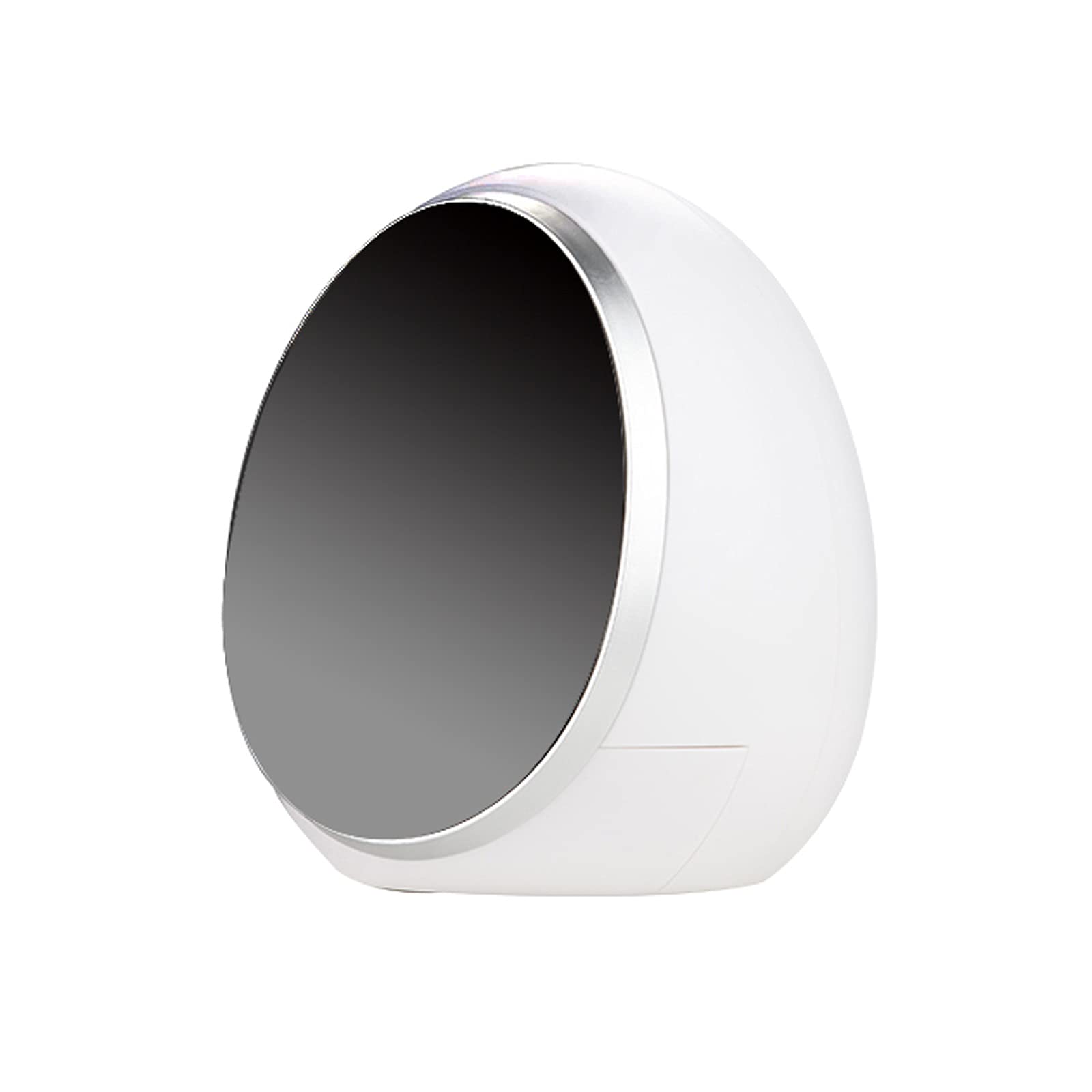Organizzatore di trucco Organizzatore di trucco di grande capacità con regolabile PORTATO Mirror Custodie cosmetiche bianche for la camera da letto dei rossetti dei rossetti del controsoffitto Organiz