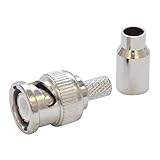 DOLPHIN COMPONENTS CORP Cable Coupler, BNC/Male, RG58 Coax, PK10