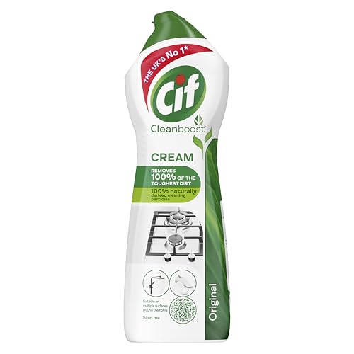 Cif Original Cream Cleaner 100% tough dirt removal multipurpose surface cleaner 750 ml