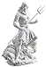Poseidon Greek God of the Sea with Trident Statue