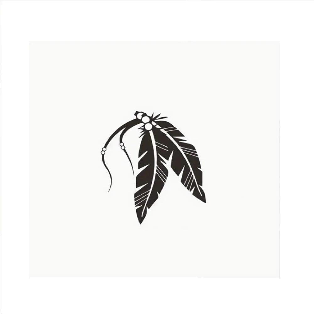 Native Feathers Decal Vinyl Sticker for Auto Car Truck Wall Laptop