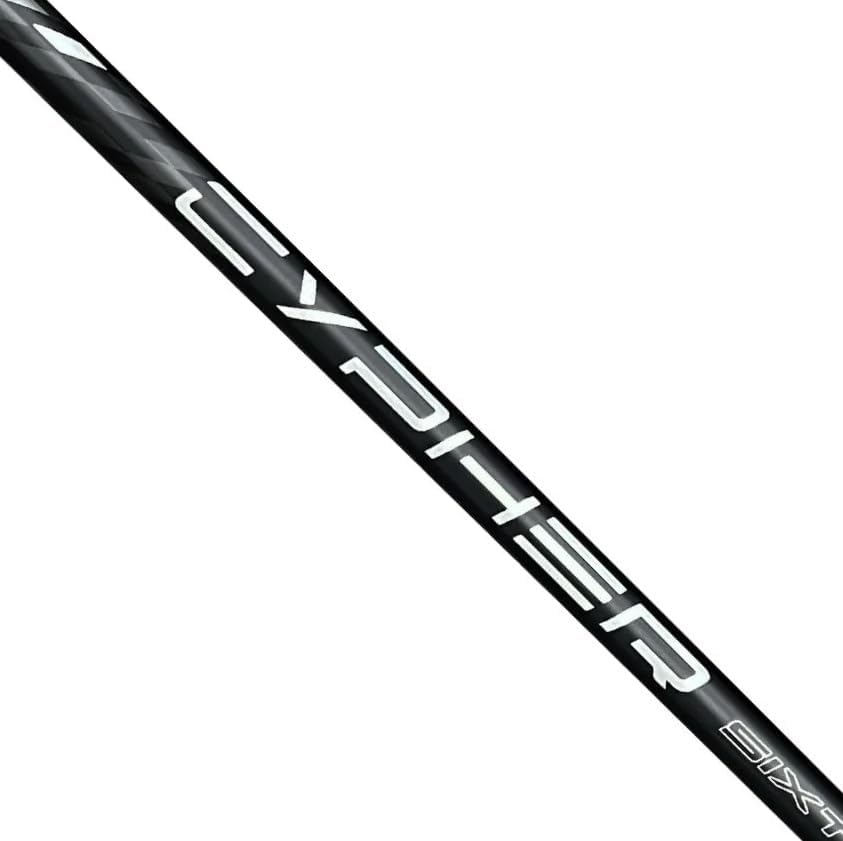 Project X Cypher 2.0 60 Graphite Iron Golf Shaft - .370 Parallel Tip, 5.5 Regular Flex, Black