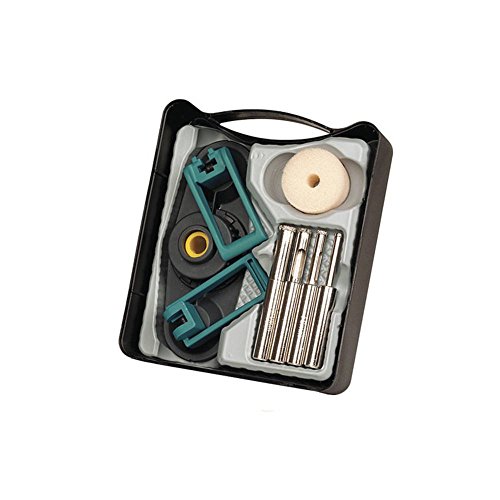 wolfcraft Coffret de 4 Forets Diamant Ceramic Ø 5-10 mm avec Guide