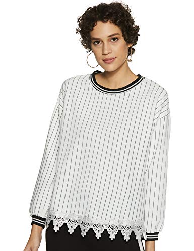 Image of Jealous 21 Women's Striped Regular Fit T-Shirt
