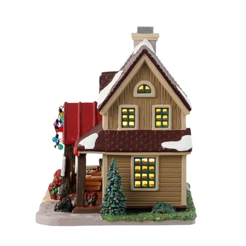 Lemax Three Black Bears Bar miniatura coleccionable de alta porcelana 2024 4
