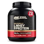 Optimum Nutrition Gold Standard Whey Muscle Building and Recovery Protein Powder with Naturally Occurring Glutamine and Amino Acids, Double Rich Chocolate, 73 Servings, 2.26kg, Packaging May Vary
