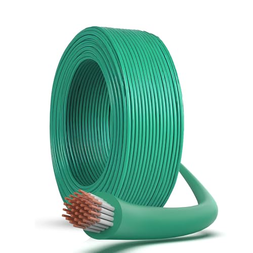 Cable Delimitador para Robot Cortacésped, Ø3,4mm, Cable Perimetral Robot Cortacesped, Alta Calidad Cobre, Cable Guía Perimetral Impermeable, Worx Honda Robomow USW Marcas (80m)