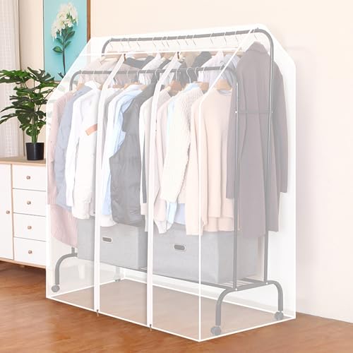 Housse anti-poussière pour porte-manteaux tige haute et basse