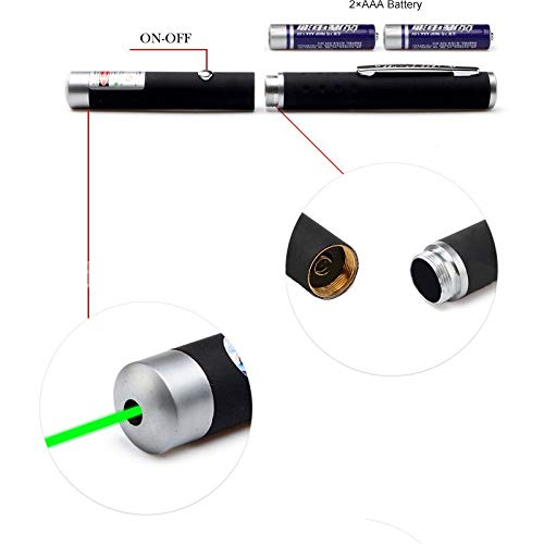 Caneta laser Green Pointer YL-5 5 Pontas com Diferentes Desenhos