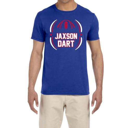 Blue New York Jaxson Dart Logo T-Shirt Adult Medium