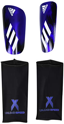 adidas Adult X 20 League Shin Guard Black Team Royal Blue Small