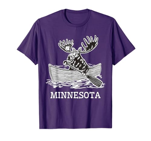 Winter Moose Minnesota North Shore MN Wildlife T-Shirt