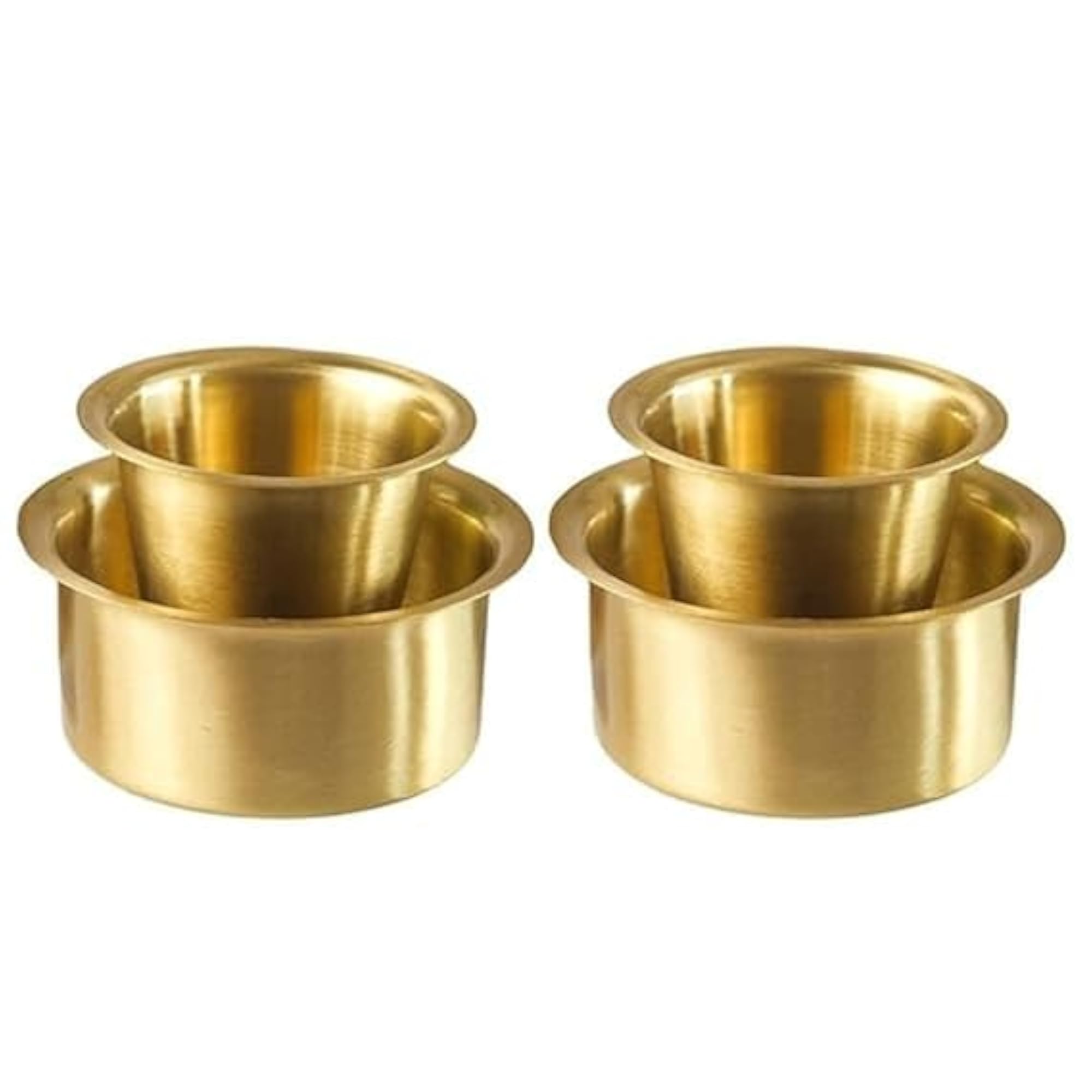 Brass Dabara Set for Serving Tea or Coffee