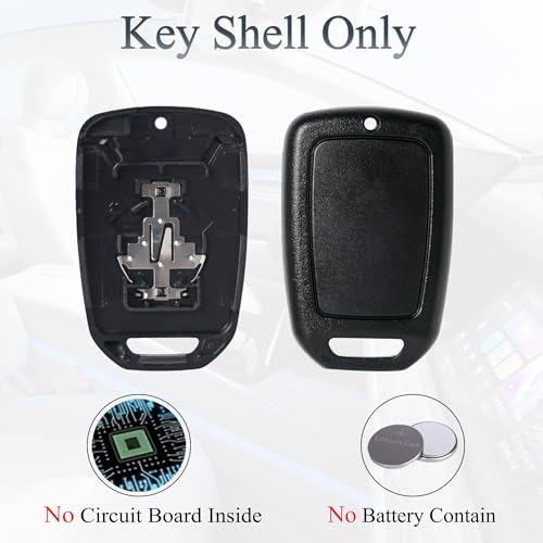 image for SUPALAND Key Fob Shell Case Replacement Fits for Honda Accord Civic CR