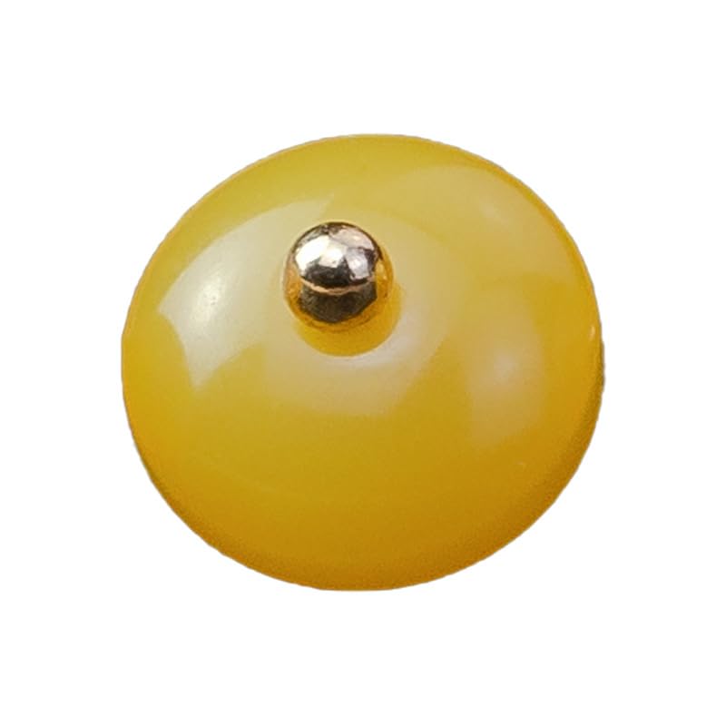 bottoni, Confezione da 50 bottoni multicolori con gambo a forma di perla rotonda 10 mm for la lavorazione tessuti(Off-white)