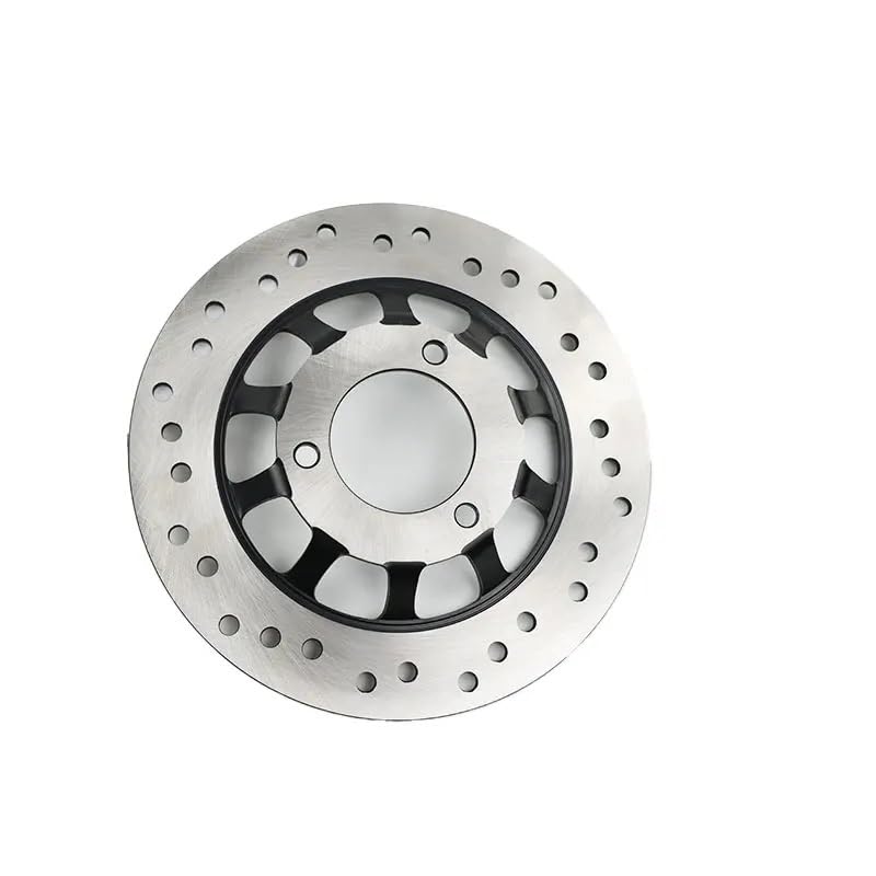 Motorrad-Bremsscheiben, 220 mm, 3-Loch, Edelstahl, Vorder- und Hinterrad, universell für Pit Dirt Bike-Bremszubehör Motorrad Bremsscheibe