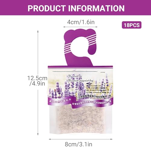 18 sachets de lavanda para armarios y cajones miniatura 4