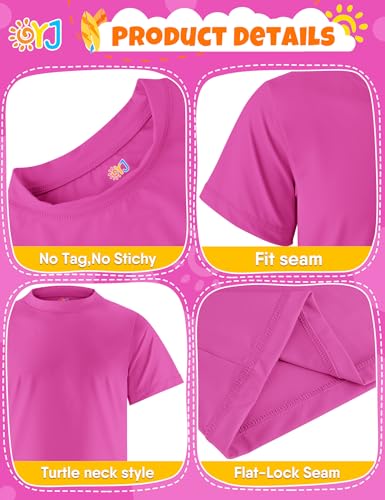 Image of Boys Rash Guard Short Sleeve Swim Shirt UPF+ 50 Rashguard for Toddler Teens Water Sun Shirts Swim Wear Quick Dry