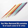 Bionix - Safe Ear Curette Variety Pack, Plastic, Earwax Removal Pack, Helps Remove Wax Buildup, Stainless Steel Curette Alternative, Convenient, Ideal for Healthcare Providers, Single-Use (75 Count)