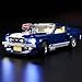 Produktbild YEABRICKS LED Licht Kit für Lego - Creator Expert Ford Mustang Bausteine Modell, LED Licht Set kompatibel mit 10265(Lego-Set Nicht enthalten)