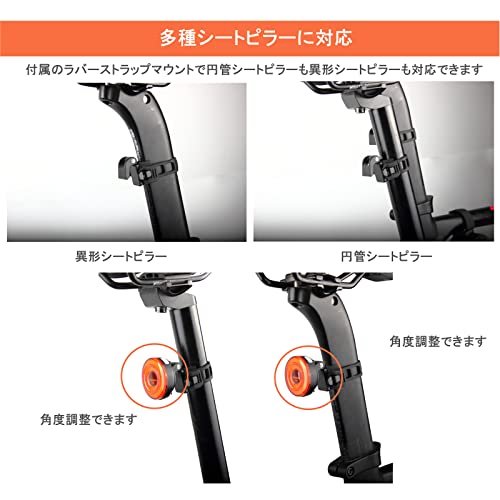 RAVEMEN CL05 自転車ライト 30ルーメン テールライト 【光セ